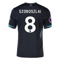 Camiseta Liverpool Dominik Szoboszlai #8 Segunda Equipación Replica 2024-25 mangas cortas